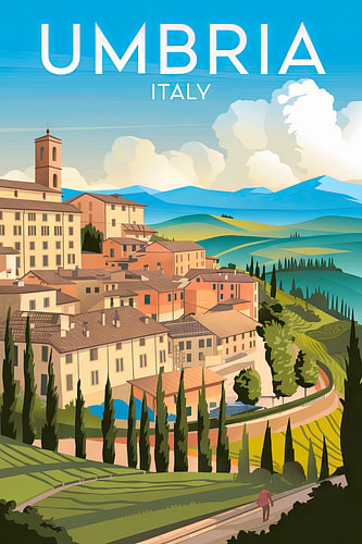 Ombrie, Italie.