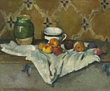 Paul Cézanne. Stilleben mit Jar, Cup und Äpfeln von 1000 Schilderijen Miniaturansicht