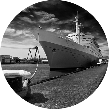 SS Rotterdam zwart / wit van Anton de Zeeuw
