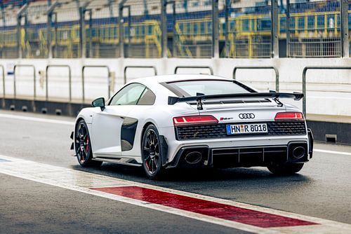 Audi R8 GT op het circuit Assen