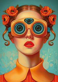 Oranger Sommer von Mirjam Duizendstra