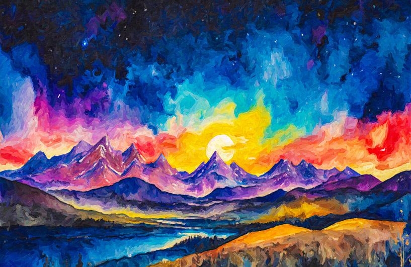 Eine Symphonie der Farben von Younsi