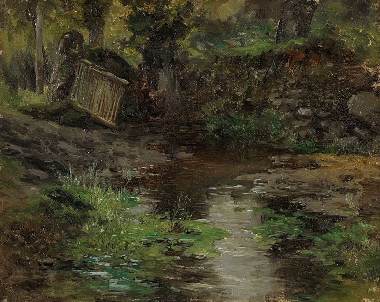 Carlos de Haes Landscape, Antique Landscape by finemasterpiece