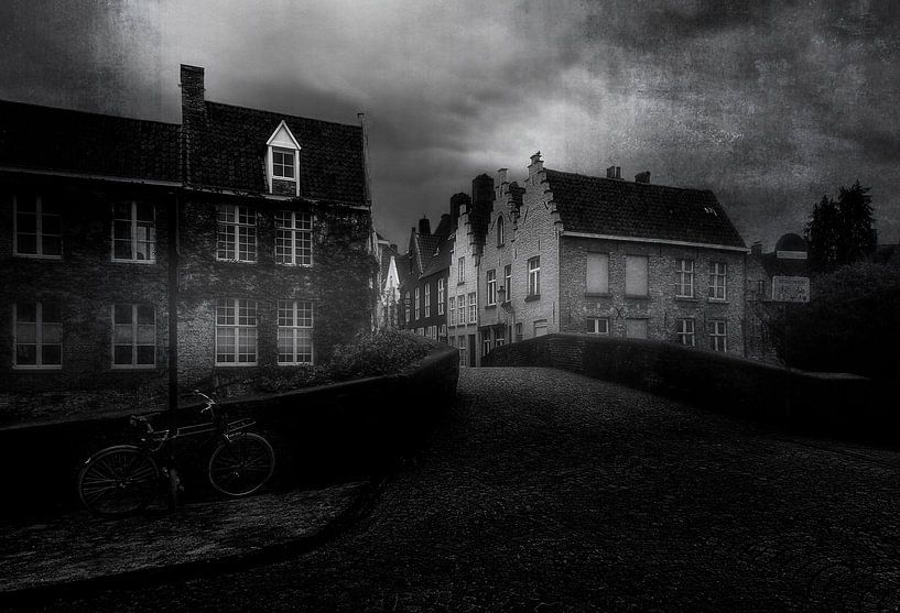 Brugge in zwart-wit...... van Wim Schuurmans
