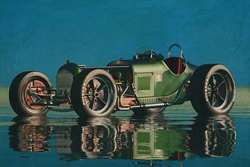 Alfa Romeo P3 uit 1932 - Rat Road Editie van Jan Keteleer