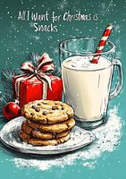 Affiche drôle de Noël