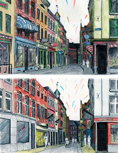 Venlo Centre, Gasthuisstraat 1920-2020