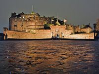 Edinburgh Castle bei Nacht