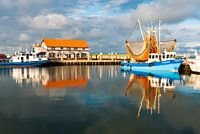 Harbor of Oudeschild on Texel