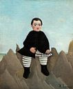 Un garçon sur les rochers, Henri Rousseau par Liszt Collection Aperçu