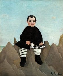 Junge auf den Felsen, Henri Rousseau