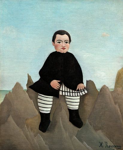 Boy on the Rocks, Henri Rousseau