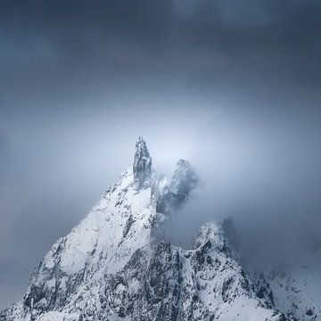 Alpenmassiv vom Ecrins-Nationalpark von Yannick Lefevre