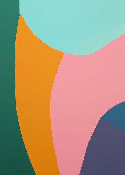 Bunte moderne Formen von Studio Allee