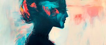 Chuchotements colorés de l'âme sur Poster Art Shop