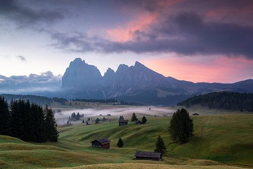 Alpe di Siusi, Dolomieten, Italië