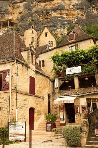 La Roque Gageac, aan de rivier de Dordogne