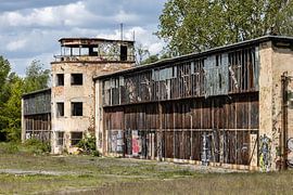 Alter Hangar und Flugkontrollturm - Lost Place Alter Flugplatz Rangsdorf