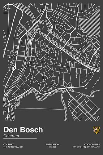 City map Den Bosch