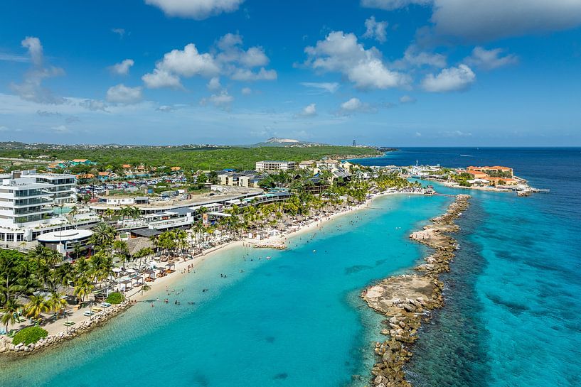 Seaquarium Beach Curacao - Enregistrement par drone par Keesnan Dogger Fotografie