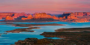 Sunset Alstrom Point, Lake Powell by Henk Meijer Photography