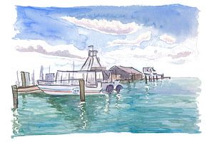 Key West Florida Yachthafen mit Ausflugsbooten
