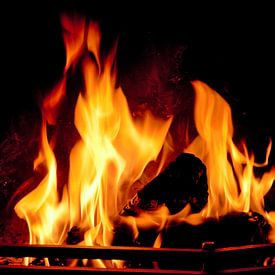 Fireplace by MMFoto