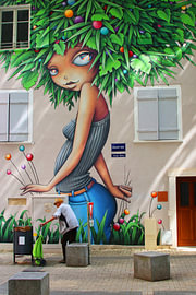 Street art in Mulhouse by Inge Hogenbijl