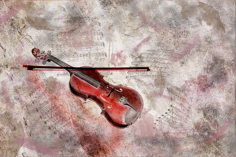 Sound of the violin by Puravida - Photography and photo art