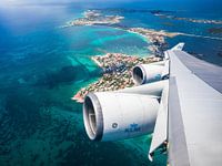 SXM from above