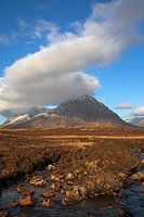 Het weer in het Verenigd Koninkrijk: Winters op de bergen in Lochaber Geopark, Highlan