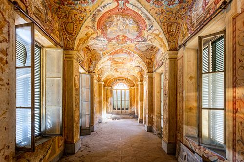 mooie villa in Italië - ik hou van de plafondschilderingen