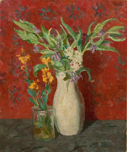 Max Beckmann - Swamp flowers (1907)