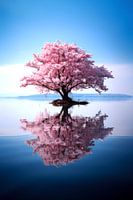 Reflected Cherry Blossom