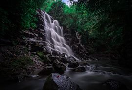 A waterfall in Bali by Claudio Duarte