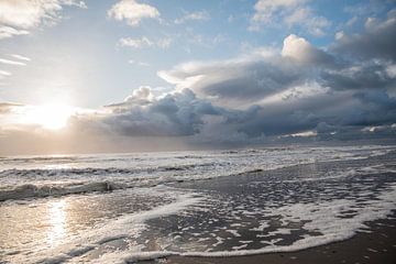 Lucht | Zee | Artprint | Natuur | Fotograaf | Fineart | Zeeland van Mascha Boot