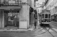 Lisbon street scene with tram by Sander Groenendijk thumbnail