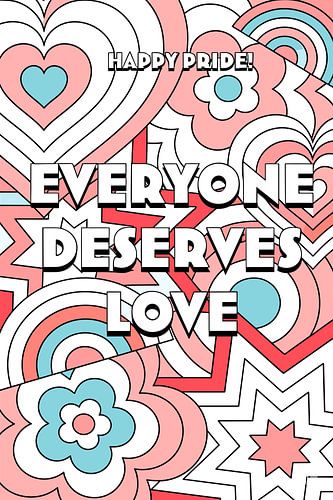 Gelukkige trots! Iedereen verdient liefde