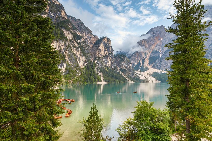 Lago di Braies van Menno Schaefer