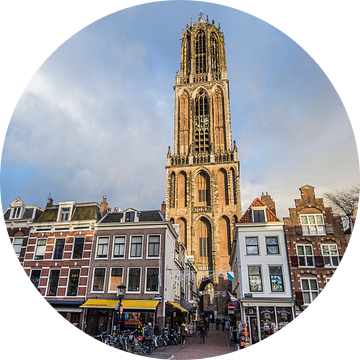 Prachtig licht op de Domtoren in Utrecht van De Utrechtse Internet Courant (DUIC)