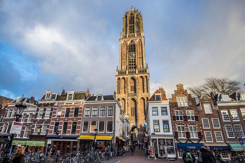 Belle lumière sur la tour du Dom à Utrecht par De Utrechtse Internet Courant (DUIC)