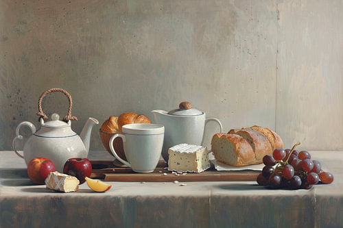 Breakfast table