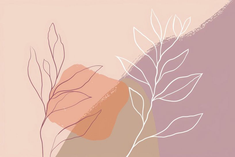 Abstract line art by Poster Art Shop