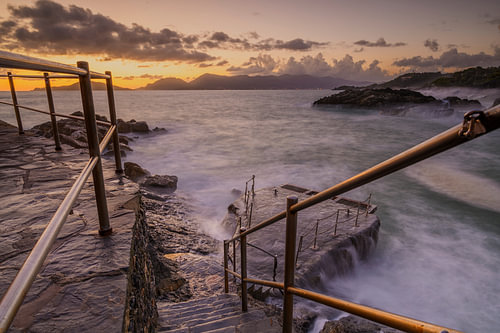 Abendlicht über dem Ligurischen Meer | Tellaro, Italien