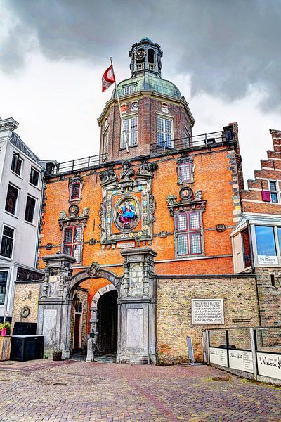 Dordrecht Groothoofdspoort vanaf de Groothoofd zijde van Hendrik-Jan Kornelis