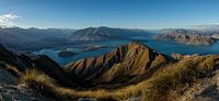 Zonsondergang Roy's Peak, NZ, Nieuw-Zeeland