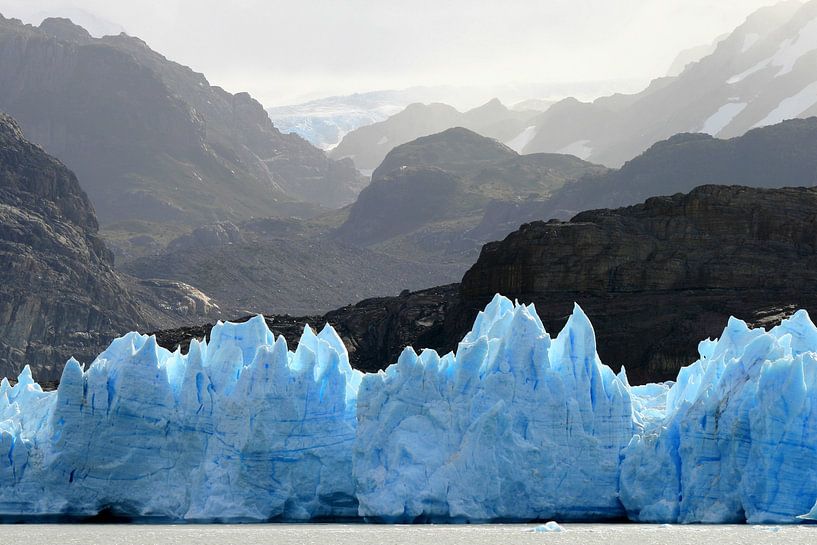 Grauer Gletscher von Antwan Janssen