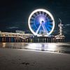 Night photo of the Pier in Scheveningen by Jolanda Aalbers