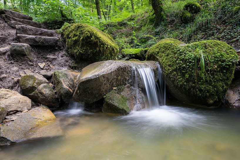 Felsenland in de Zuid-Eifel, Rijnland-Palts, Duitsland van Alexander Ludwig