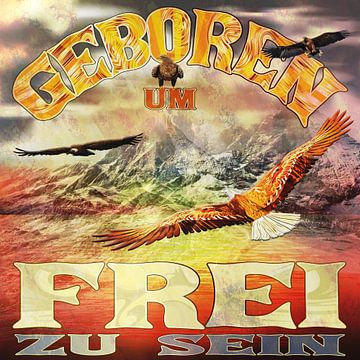 Born to be Free - Adelaars en Bergen van ADLER & Co / Caj Kessler